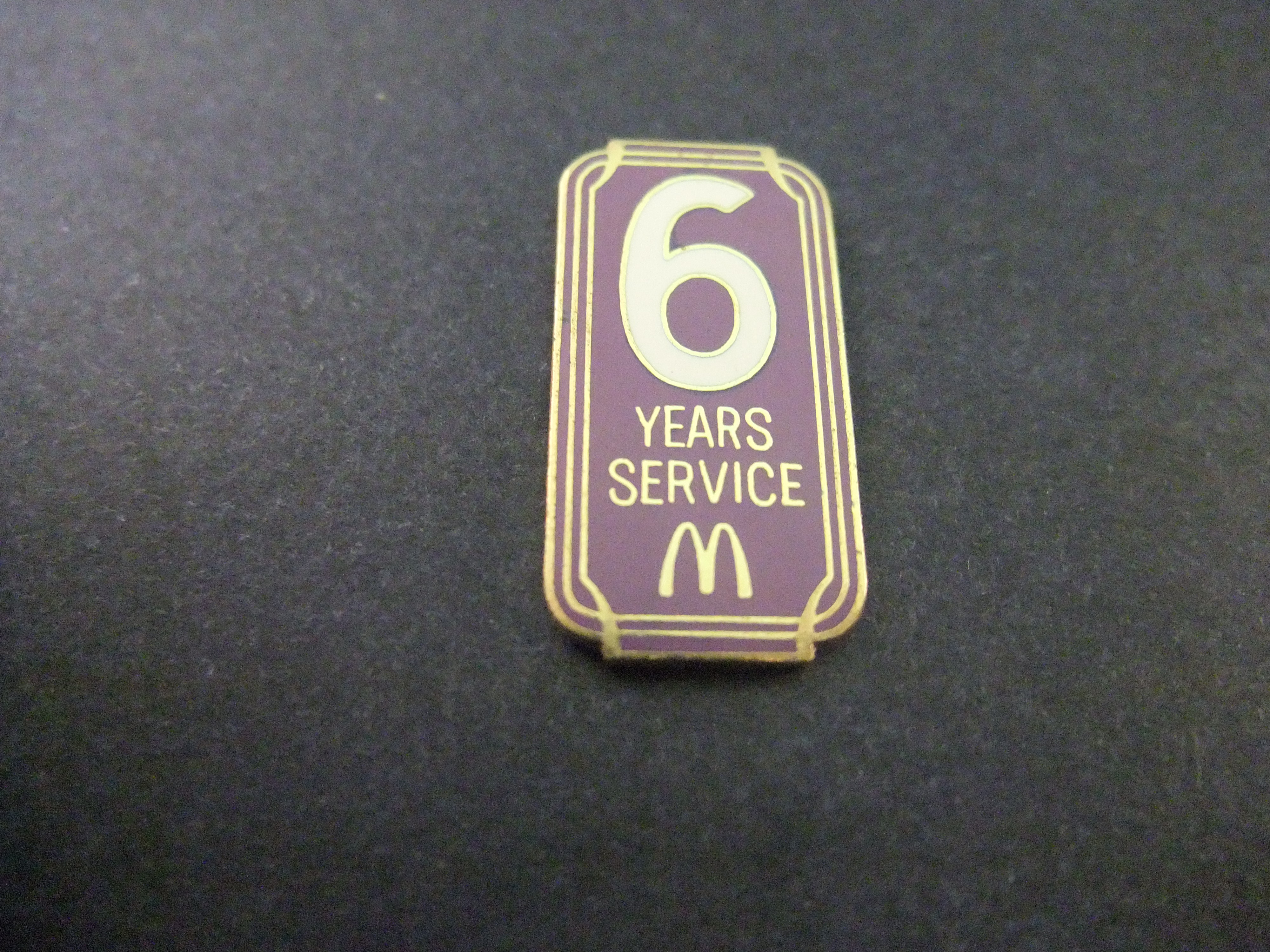 McDonald's 6 Years service